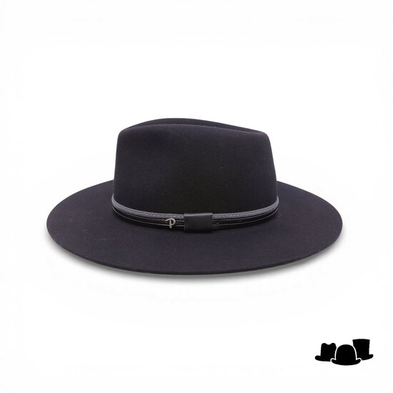 panizza fedora latina 27 wolvilt zwart