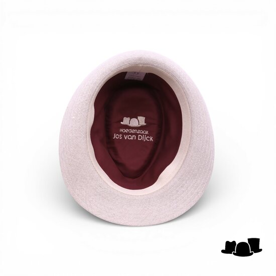 jos van dijck trilby linnen salt and pepper contrast pdp