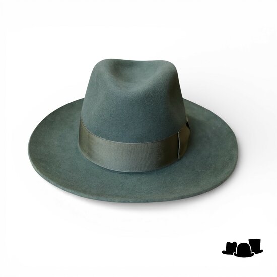 borsalino fedora alexander haarvilt alessandria groen 