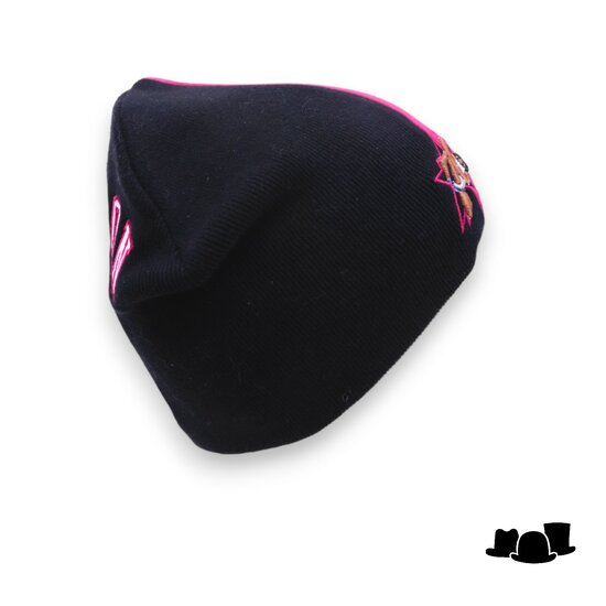 new era knitted beanie philadelphia 76ers allen iverson black and red