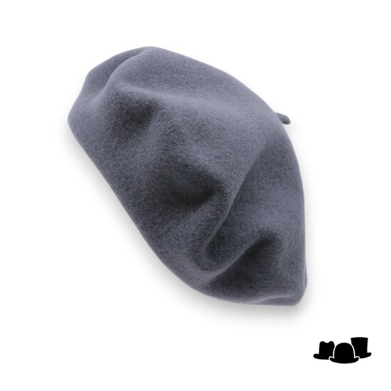 elosegui alpino baret model 12.5 merino wolvilt dark grey