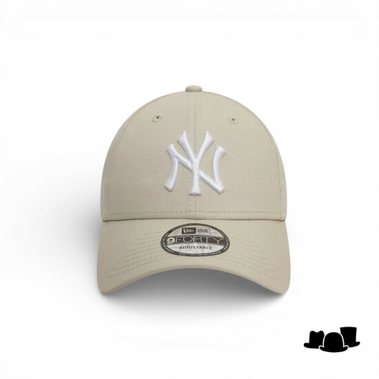new era baseball cap 9forty new york yankees stone white