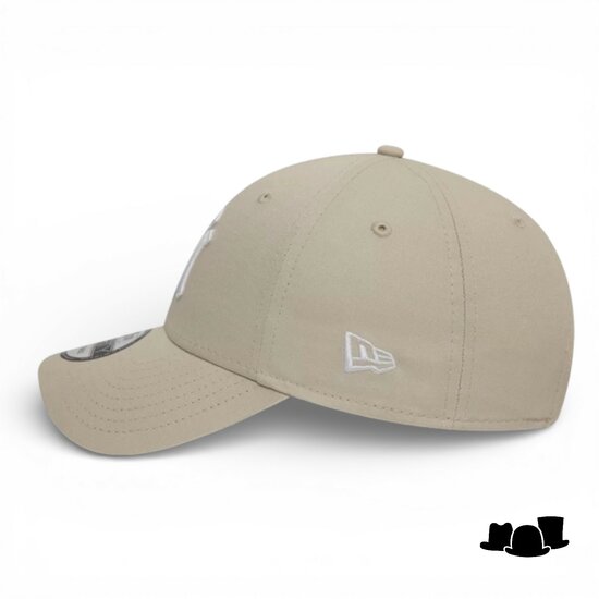 new era baseball cap 9forty new york yankees stone white