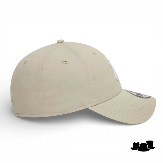 new era baseball cap 9forty new york yankees stone white
