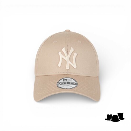 new era baseball cap 9forty new york yankees camel stone