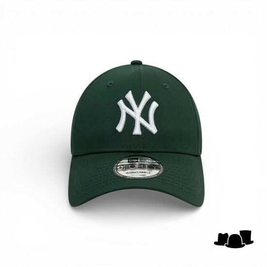 new era baseball cap 9forty new york yankees dark green