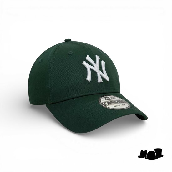new era baseball cap 9forty new york yankees dark green