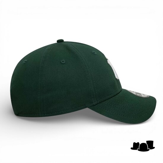 new era baseball cap 9forty new york yankees dark green