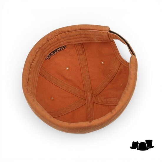 stetson docker cotton burnt orange