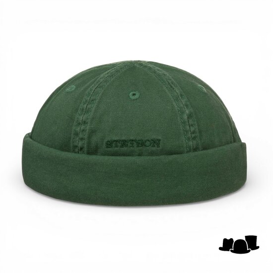 stetson docker cotton groen