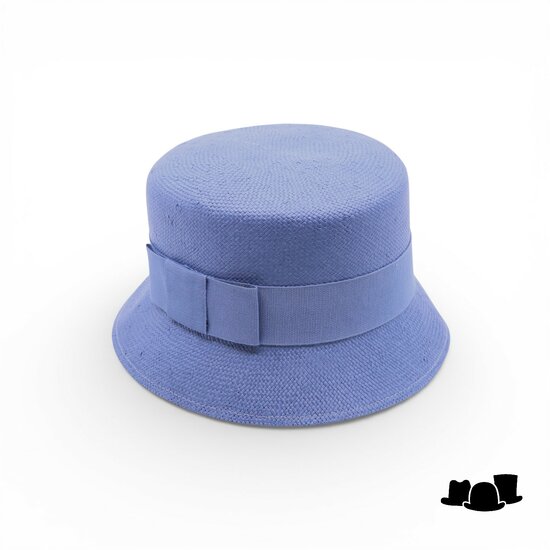 jos van dijck bucket hat valerie cellullose blauw