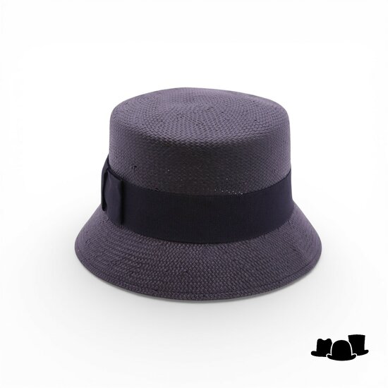 jos van dijck bucket hat valerie cellullose zwart