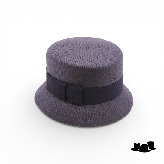 jos van dijck bucket hat valerie cellullose zwart