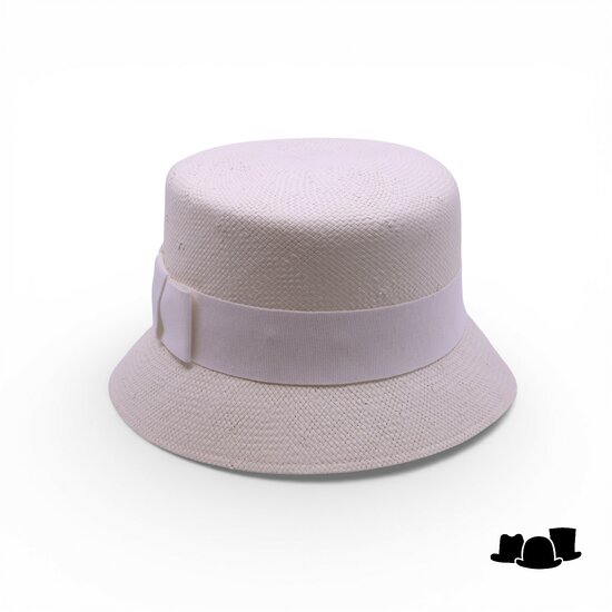 jos van dijck bucket hat valerie cellullose wit