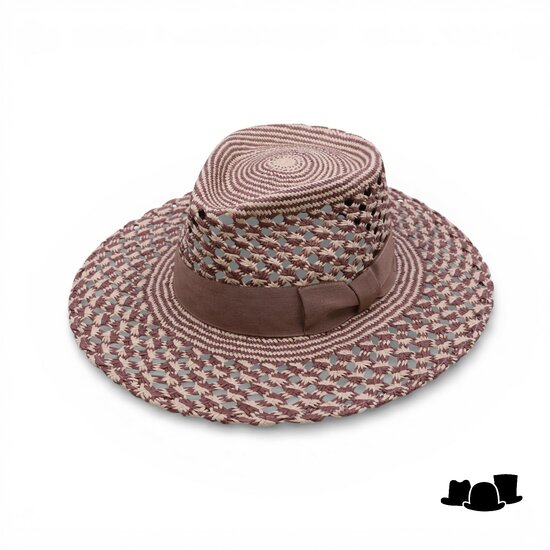 jos van dijck fedora panama ventura naturel en latte