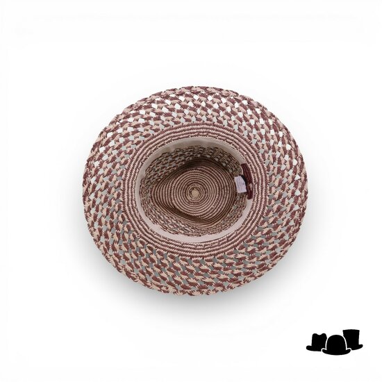 jos van dijck fedora panama ventura naturel en latte