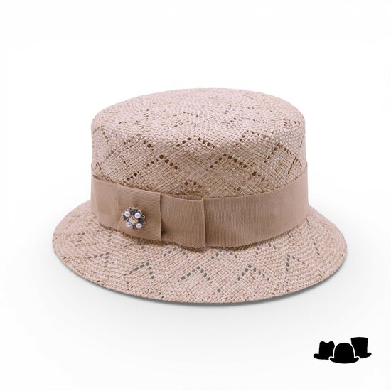 jos van dijck bucket hat viva la sun naturel