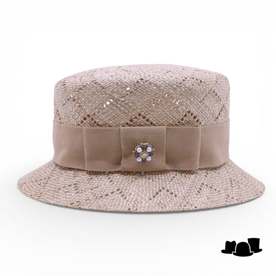 jos van dijck bucket hat viva la sun naturel