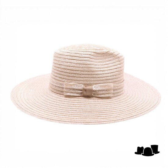jos van dijck brede rand fedora valentina canapa champagne