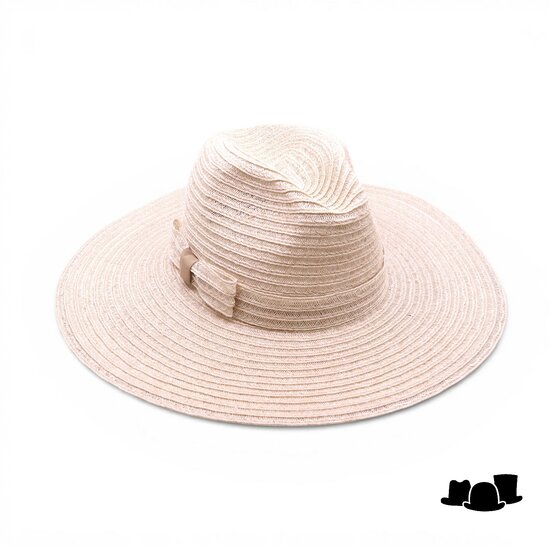 jos van dijck brede rand fedora valentina canapa champagne