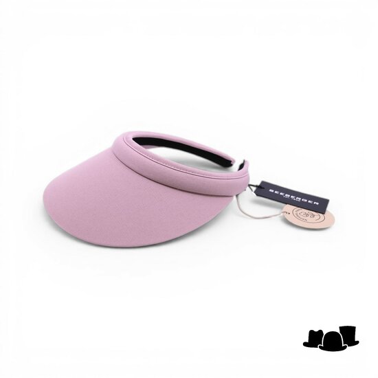 seeberger visor katoen sandalwood pink 