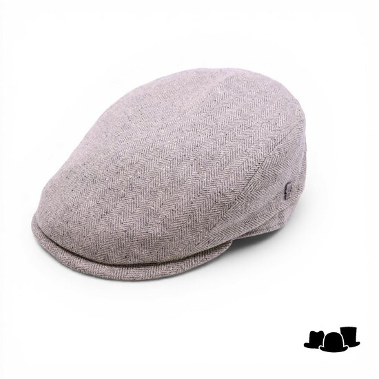 city sport ivy pet crossover 92 summer tweed zijde visgraat lichtgrijs beige