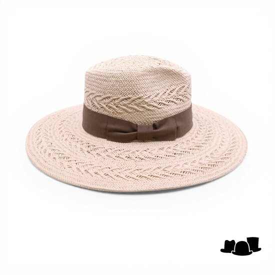 jos van dijck brede rand fedora valencia cellulose naturel