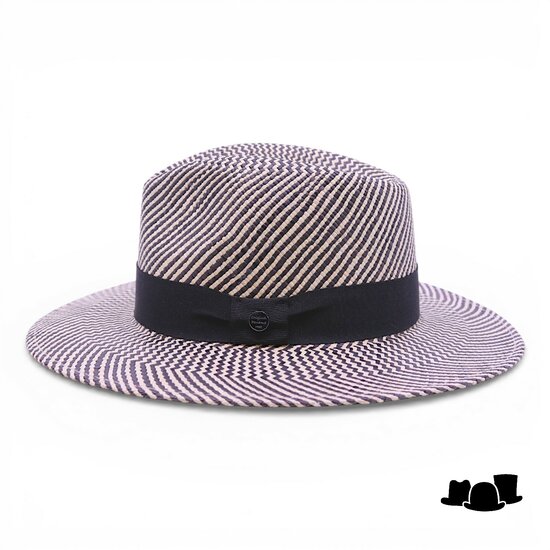 vintimilla fedora panama zwart naturel
