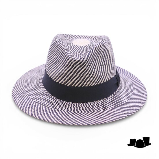 vintimilla fedora panama zwart naturel