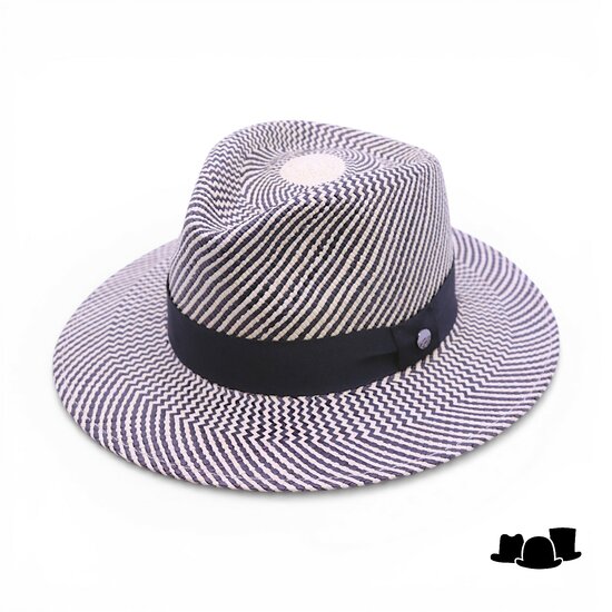 vintimilla fedora panama zwart naturel