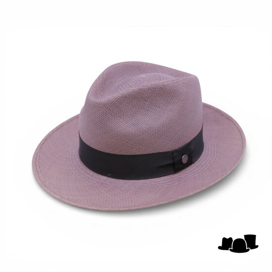 vintimilla fedora klassiek panama grijs
