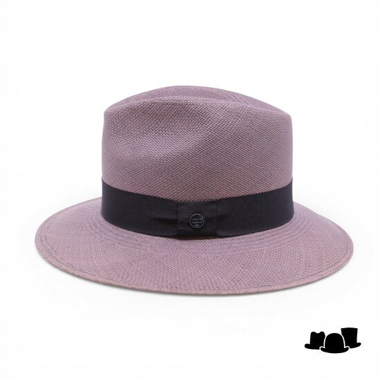 vintimilla fedora klassiek panama grijs