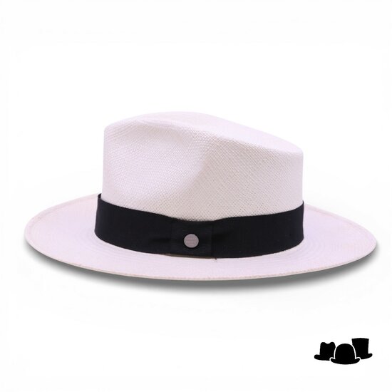 vintimilla fedora klassiek diamant kroon wit