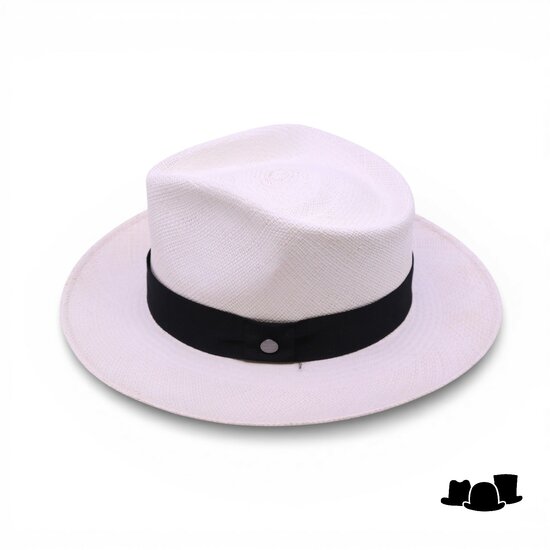 vintimilla fedora klassiek diamant kroon wit