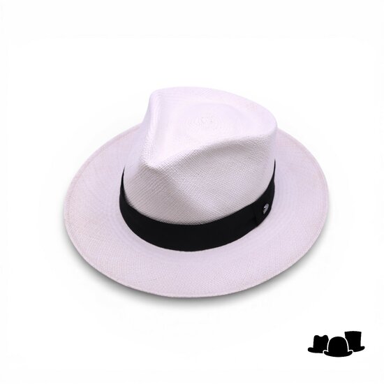 vintimilla fedora klassiek diamant kroon wit