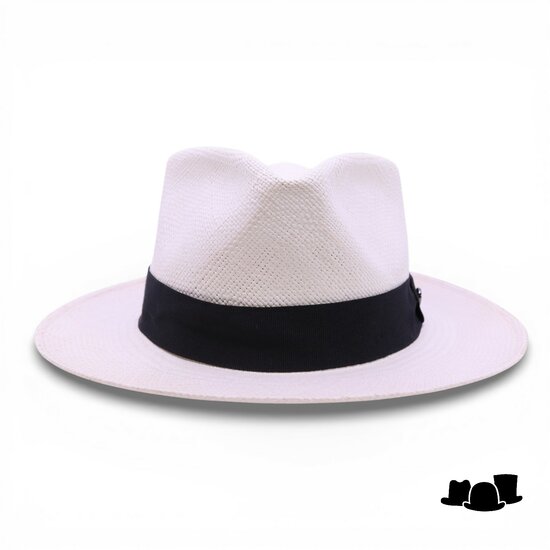 vintimilla fedora klassiek diamant kroon wit