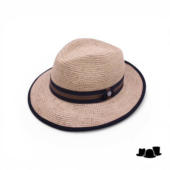 vintimilla fedora klassiek sydney panama crochet stone