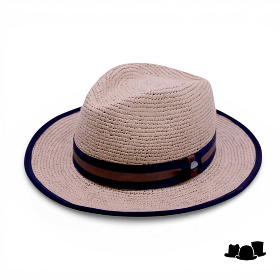 vintimilla fedora klassiek sydney panama crochet stone