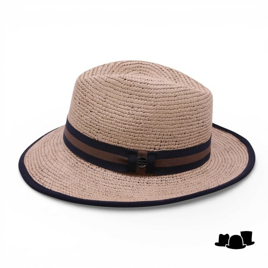 vintimilla fedora klassiek sydney panama crochet stone