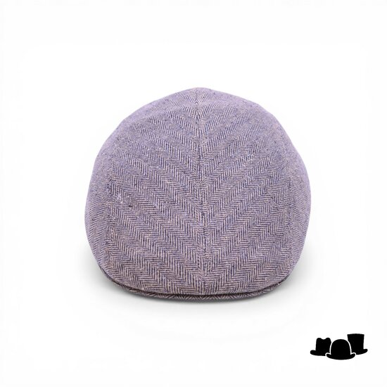 alfonso deste ivy pet hannover zijdemix visgraat blauw