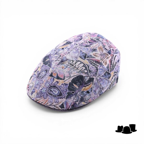 alfonso deste ivy pet hannover katoen paisley mood blauw