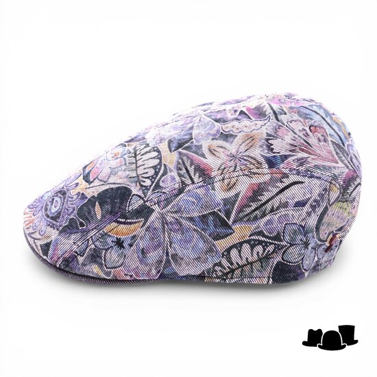 alfonso deste ivy pet hannover katoen paisley mood blauw