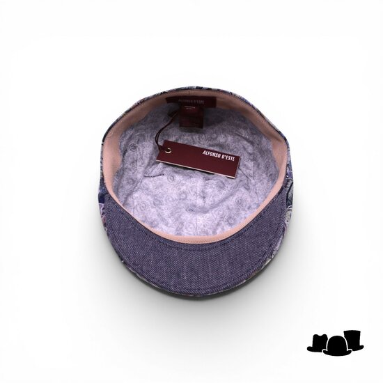 alfonso deste ivy pet hannover katoen paisley mood blauw