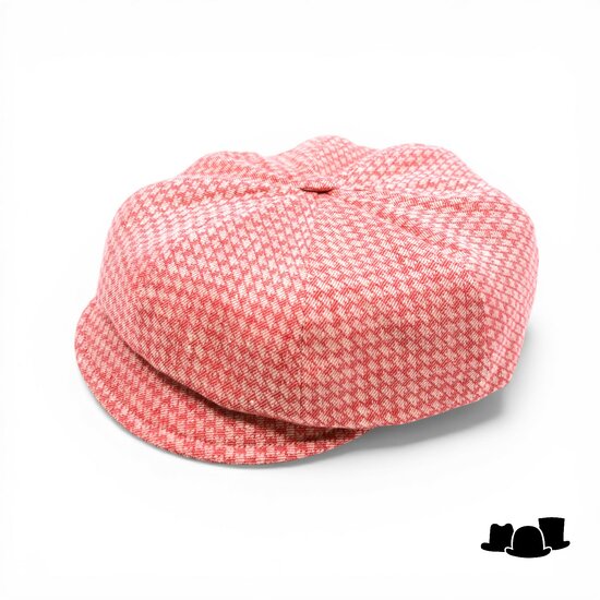 alfonso deste ballonpet krizia linnen coral en beige