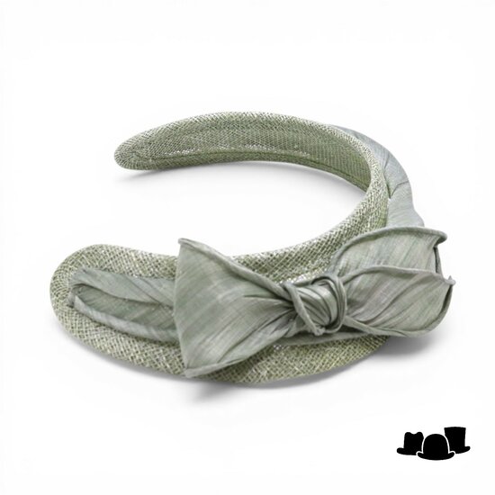 maddox occasion haarband sinamay en buntal salie