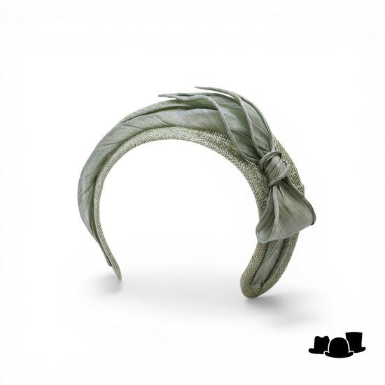 maddox occasion haarband sinamay en buntal salie