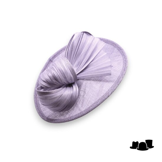 maddox small occasion disc oval knot sinamay lavendel