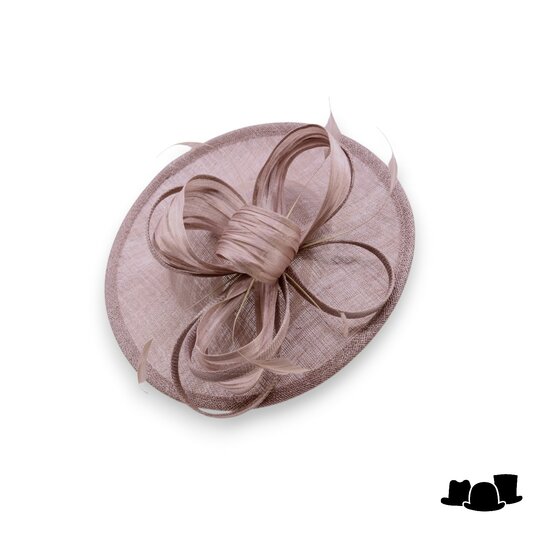 maddox occasion disc 185 loops sinamay buntal coffee