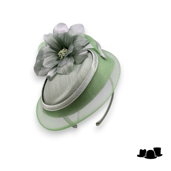 maddox fascinator 179 dopje  sinamay buntal crine salie