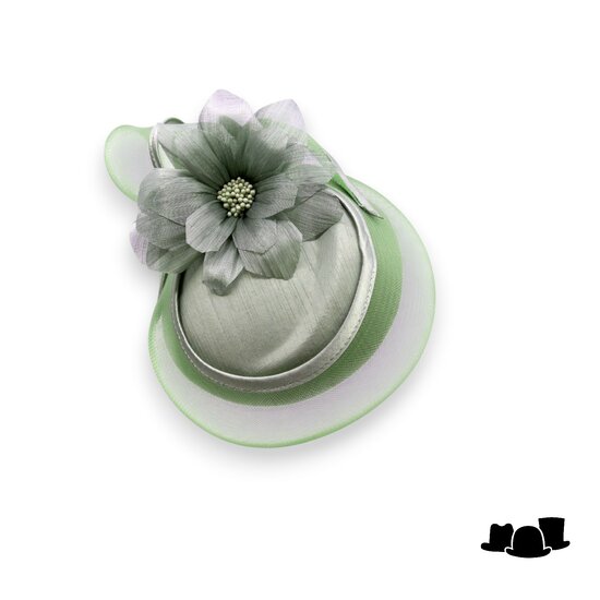 maddox fascinator 179 dopje  sinamay buntal crine salie